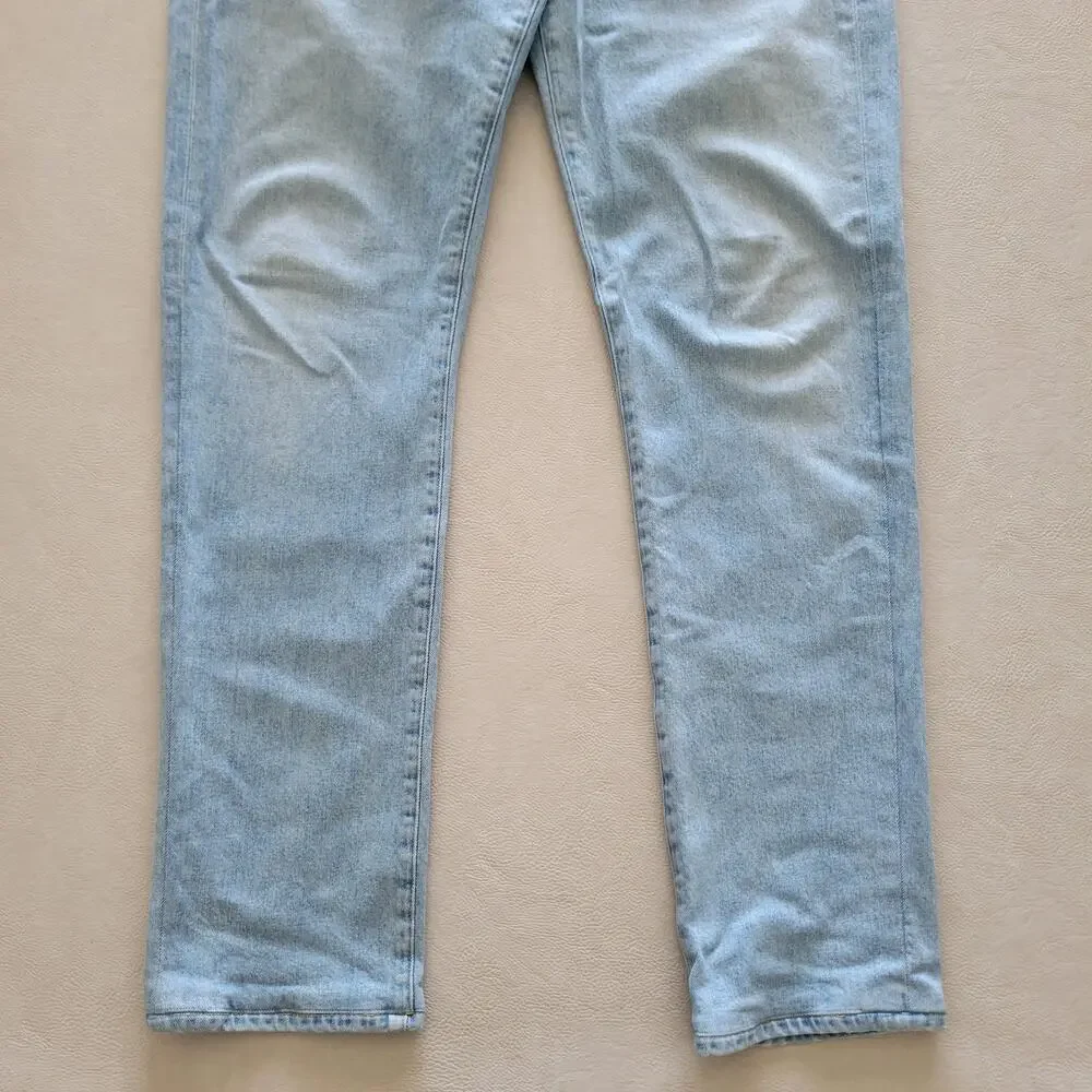 Citizens of Humanity Gage Classic Straight Jeans Mens 33 Light Wash Stretch USA